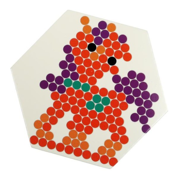 Набор д/детского тв-ва МОЙ МАЛЕНЬКИЙ ПОНИ аквамозаика 100 бусин, Мульти Арт