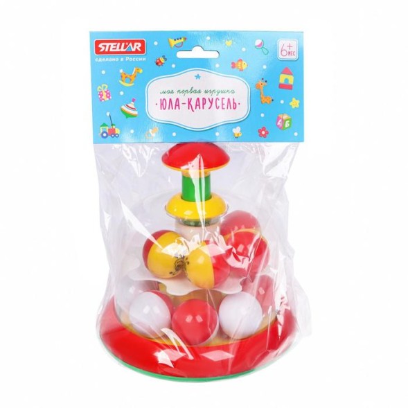 Юла-карусель с шариками