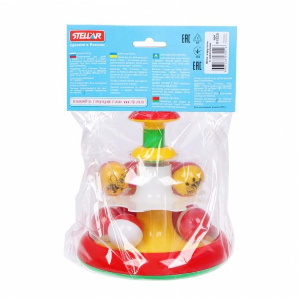 Юла-карусель с шариками