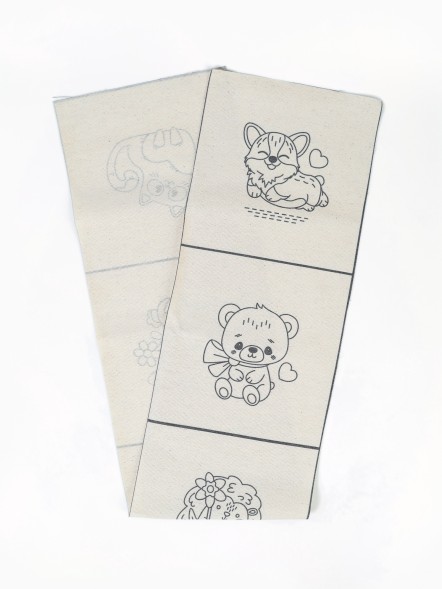 Набор для творчества. Вышивка на холсте «Весёлая компания»