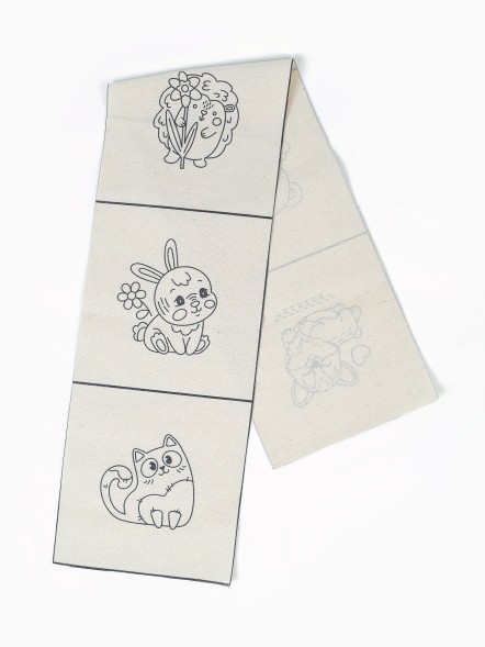 Набор для творчества. Вышивка на холсте «Весёлая компания»