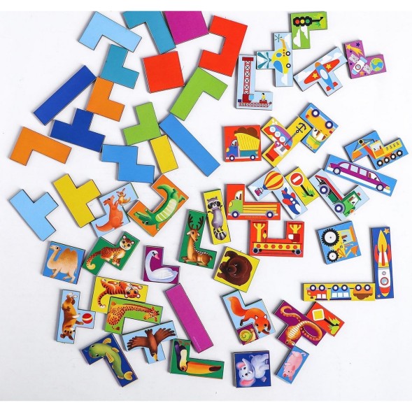 Головоломка Смарт-тетрис, 3 комплекта деталей