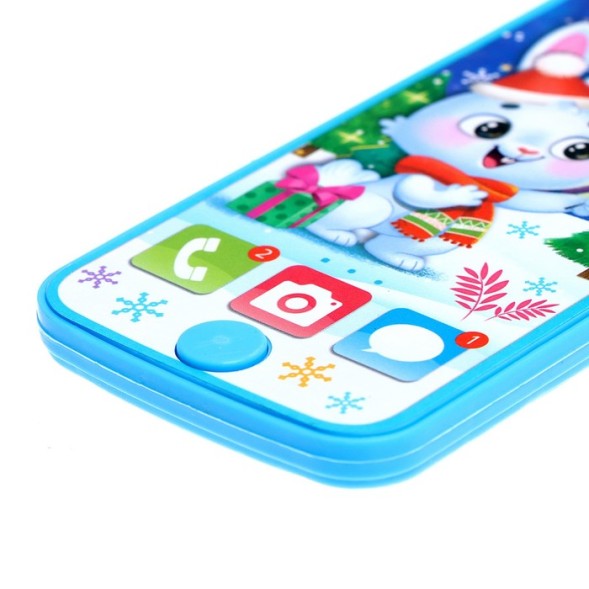 Музыкальный телефончик «С Новым годом», зайка