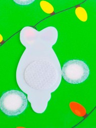 Игра на липучках «Новогодняя ёлочка», наряжаем ёлочку, сортируем игрушки