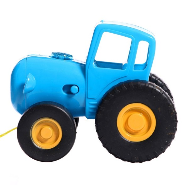 Музыкальная каталка «Синий трактор», 20 песен, стихов звуков, свет