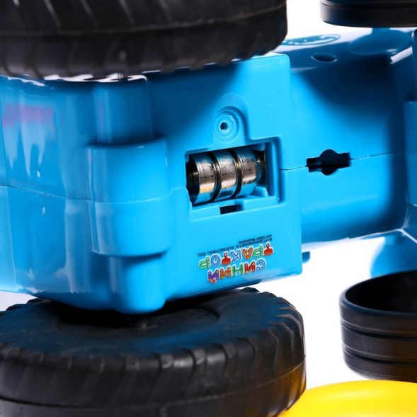 Музыкальная каталка «Синий трактор», 20 песен, стихов звуков, свет