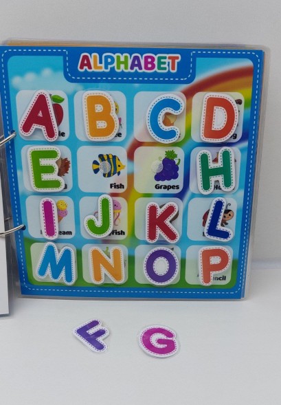 Игра на липучках My first english, часть 1