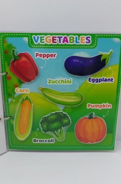 Игра на липучках My first english, часть 1