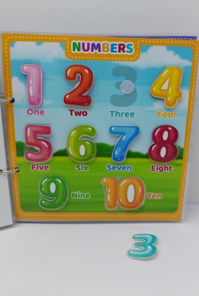 Игра на липучках My first english, часть 1