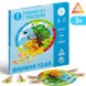Развивающая игра «Времена года» с прищепками, 2+