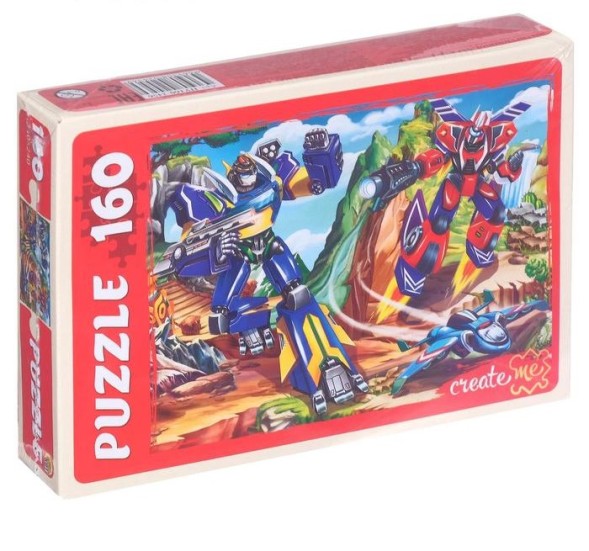 Пазлы «Мир трансформеров №9», 160 элементов