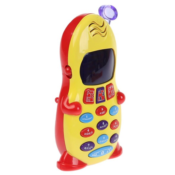 Обучающий телефон Умка &quot;Винни-Пух&quot;, свет, звук, 5 песен, 3 режима