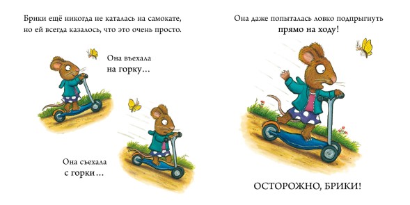 Чик и Брики. Книжки-картонки. Супер-пупер-самокат, 24 стр