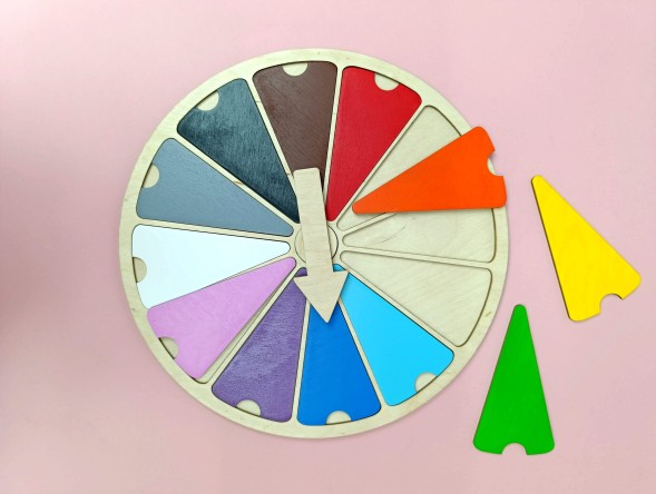 Визуально-ритмический тренажер для изучения цветов