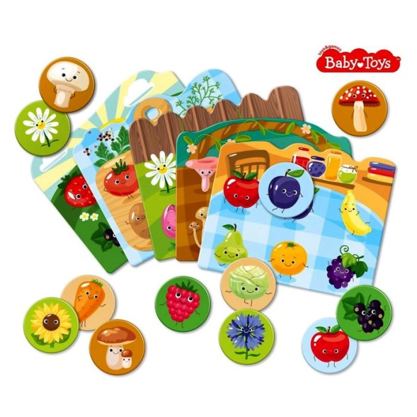 Лото для самых маленьких "Веселый урожай"