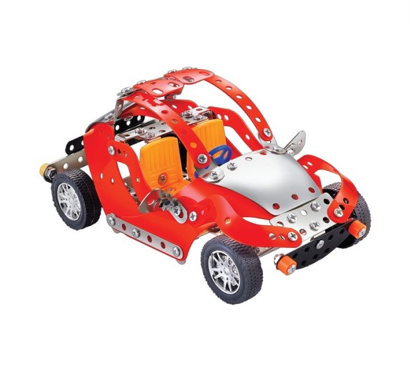 Конструктор металлический «Спортмобиль», 4 в 1, 226 деталей, Unicon