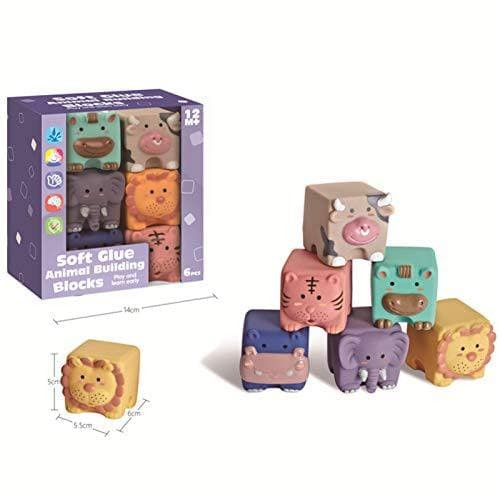 Тактильные кубики Ферма, 6 шт