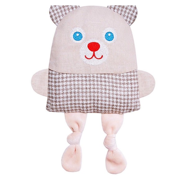 Развивающая игрушка с вишневыми косточками «Крошка Мишка. Доктор мякиш»