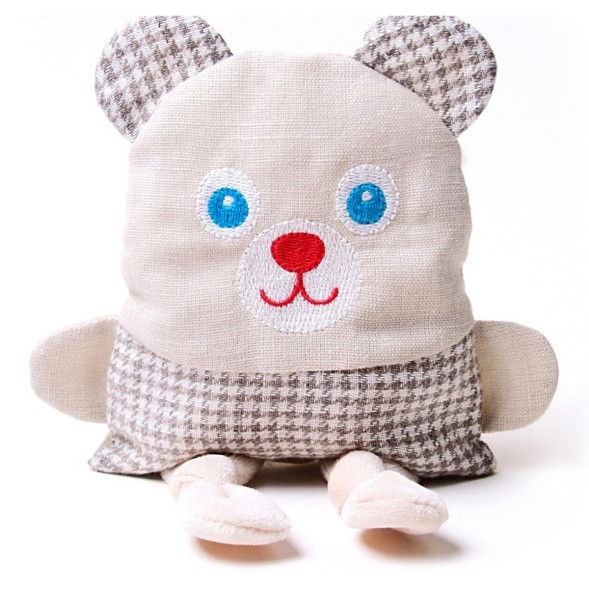 Развивающая игрушка с вишневыми косточками «Крошка Мишка. Доктор мякиш»