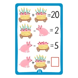 IQ карточки Айрис ПРЕСС Многоразовые с маркером Китайские головоломки Счёт в пределах 20. 6+