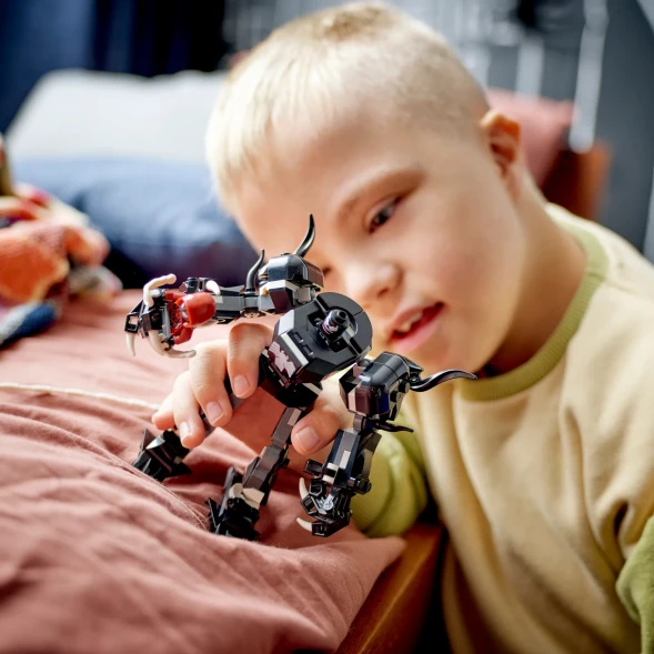 Конструктор LEGO Marvel Механическая броня Венома против Майлза Моралеса 76276