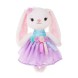 Мягкая игрушка Angel Collection Зайка 28 см Мишель в платье с цветами