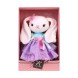 Мягкая игрушка Angel Collection Зайка 28 см Мишель в платье с цветами