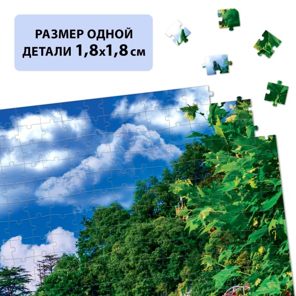 Пазл «Побережье Италии», 1000 деталей