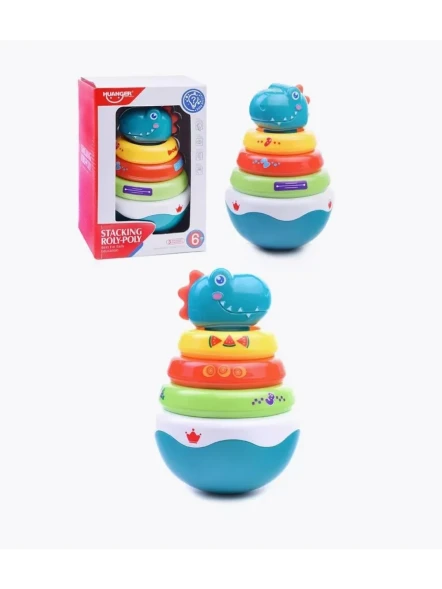 Неваляшка-пирамидка "Динозавр", HUAGER