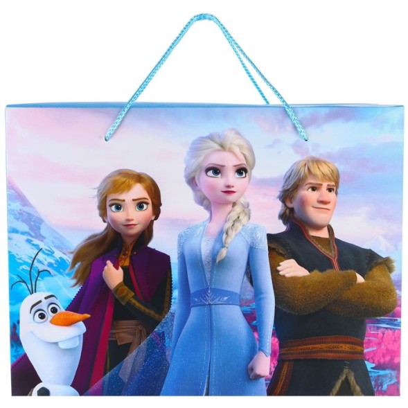 Пакет-коробка, Холодное сердце, 40х30х15 см