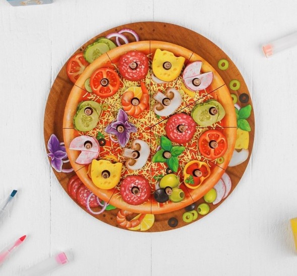 Пирамидка &quot;Пицца&quot;. Лесная мастерская