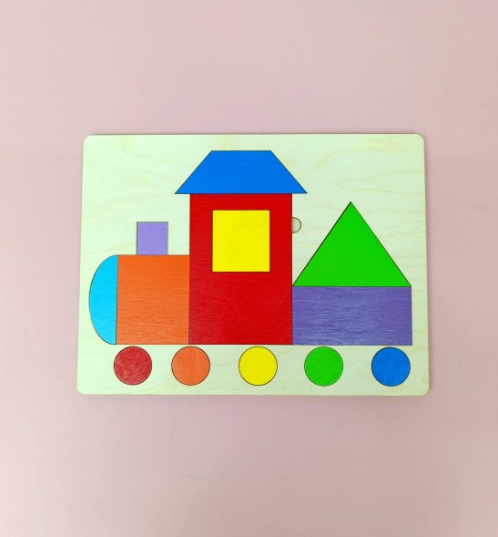 Рамка-вкладыш Паровоз