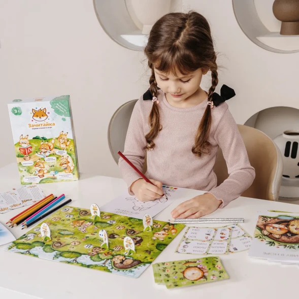 Игра настольная doJoy Зачитайка. Первое чтение в игре