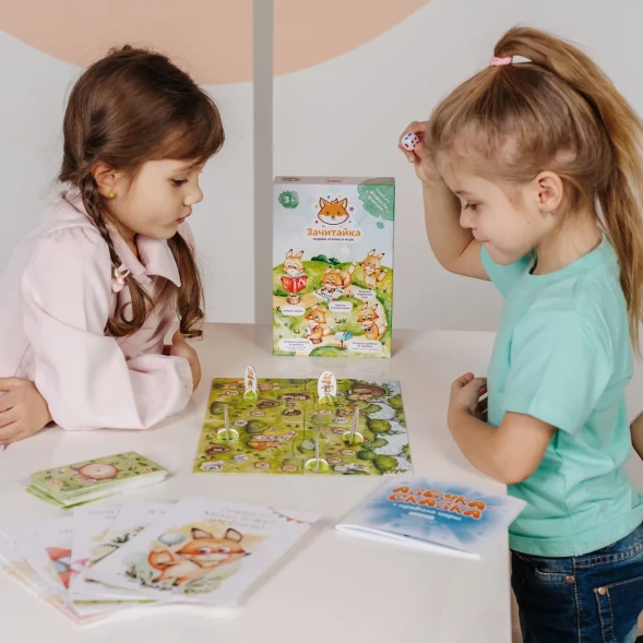 Игра настольная doJoy Зачитайка. Первое чтение в игре