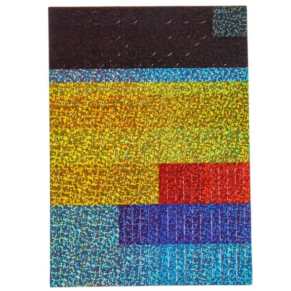 Стикерная мозайка форменная &quot;По полям&quot;, Синий трактор