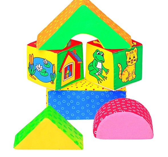 Развивающая игрушка «Кубики Домики»