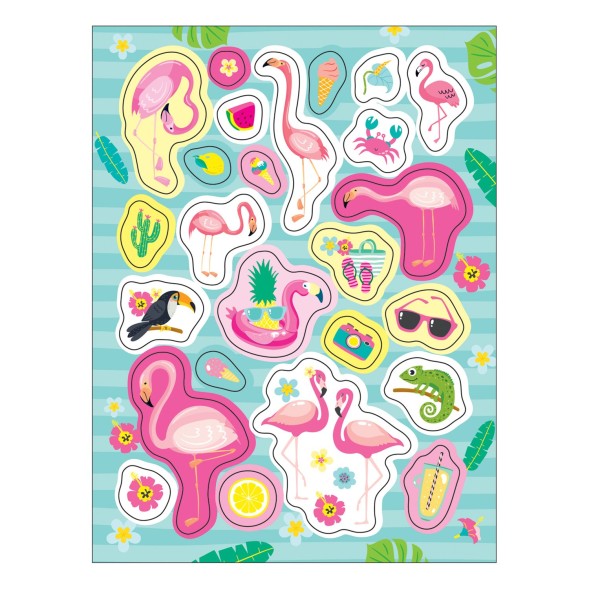 Альбом наклеек Росмэн Фламинго, 100 наклеек