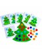 Мозаика «Умная ёлочка», диаметр кружков — 2 см