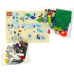 Конструктор супер щенки: охрана в парке, 83 дет, Щенячий патруль. Город мастеров