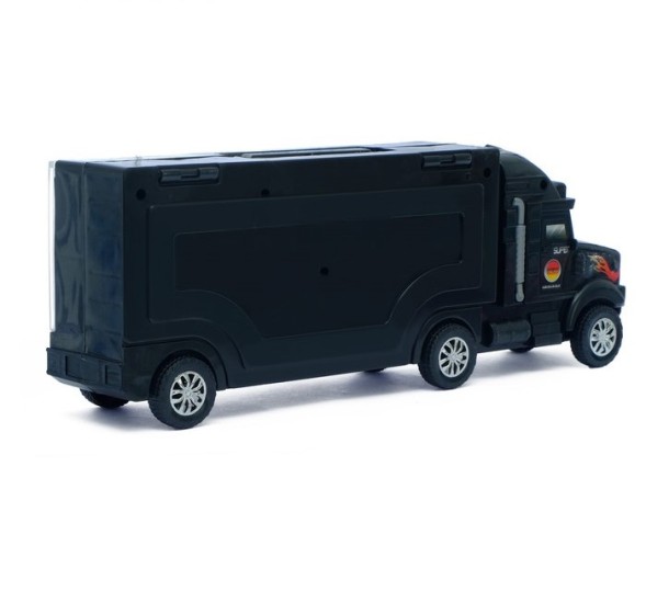 Грузовик «Перевозчик», 6 металлических машин в комплекте + игра