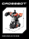 Машина-Робот CROSSBOT Astrobot Осирис радиоуправляемый, красный