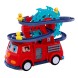 Пожарная машина «Супер отряд», автотрек, 3 утенка, световые и звуковые эффекты, работает от батареек