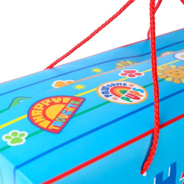 Пакет-коробка, &quot;Happy&quot;, Щенячий патруль, 40х30х15 см