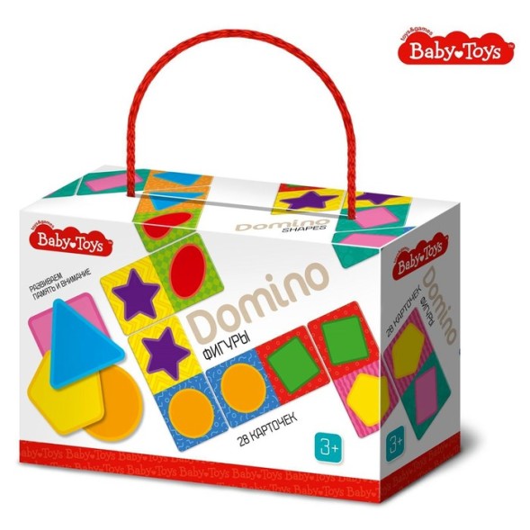 Домино «Фигуры» Baby toys