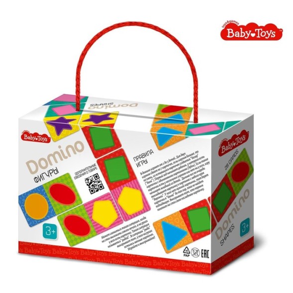 Домино «Фигуры» Baby toys