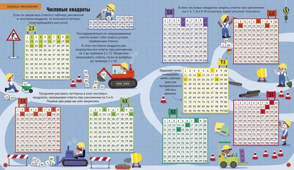 Интерактивная тетрадь. Умножение и деление с наклейками. Робинс