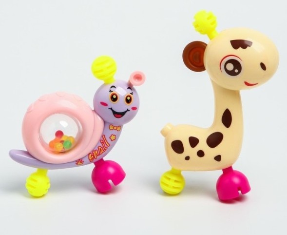 Набор погремушек «Собери меня», 7 игрушек