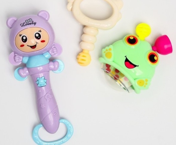 Набор погремушек «Собери меня», 7 игрушек