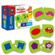 Игра настольная мини «Формы и цвета»