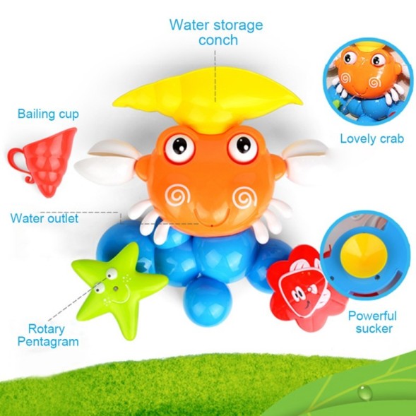 Набор для купания "Краб-Фонтанчик"